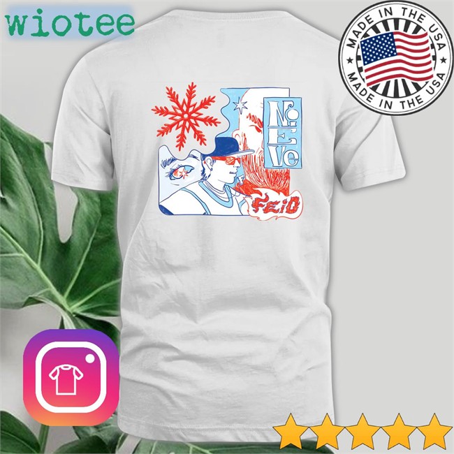 Shop Feid Official Merch Nieve Feio Unisex T-Shirt White Nieve Feio Tee Shirts Shop Feid Official Merch