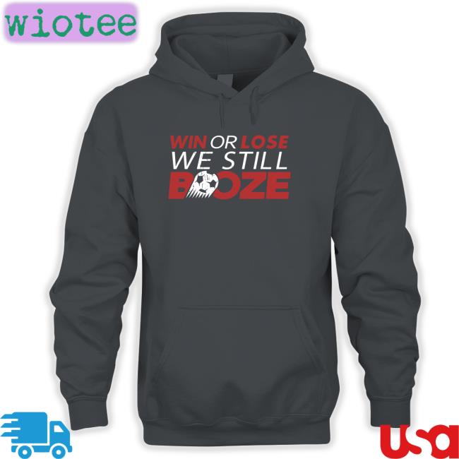 Win Or Lose We Still Boze Crewneck Sweatshirt Barstool Sports Barstool Sports Win Or Lose We Still Boze Long Sleeve Shirt Navy