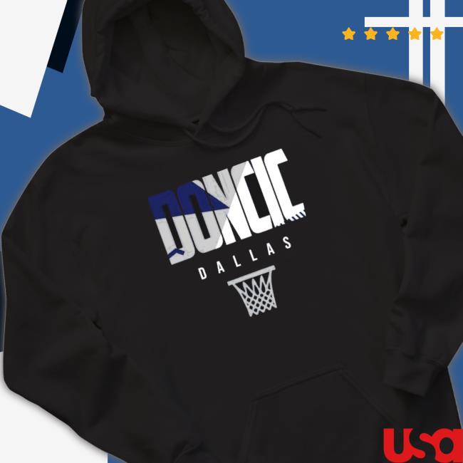 Basketball Team Dallas Mavericks Doncic Warmup Dallas Basket Long Sleeve Shirt