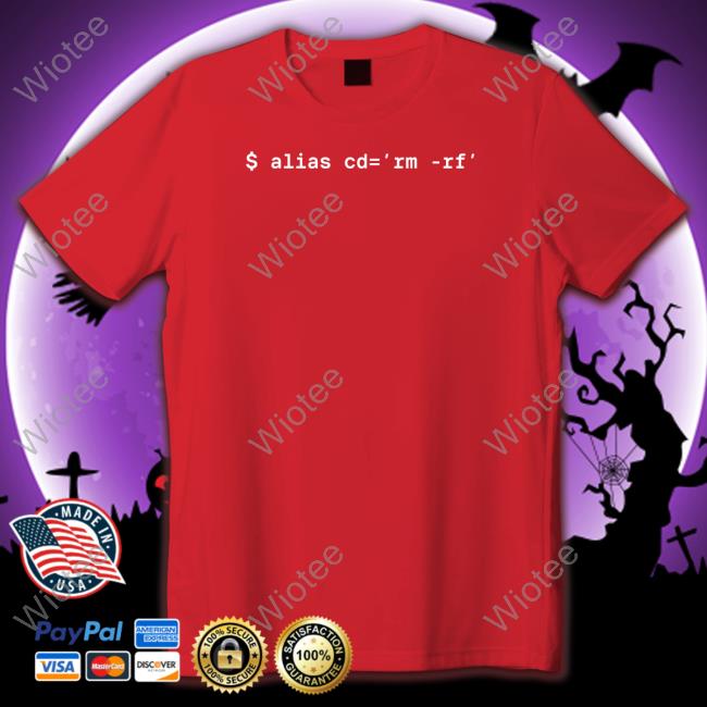 $ Alias Cd=Rm-Rf Long Sleeve T Shirt $ Alias Cd=Rm-Rf Hoodie Jess Jessicasachs