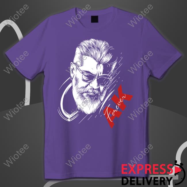 Ajith Kumar Ak Forever T Shirt Ramesh Bala French City Thala Fans Pondicherry Thunivu Ajith Kumar Ak Forever Shirt