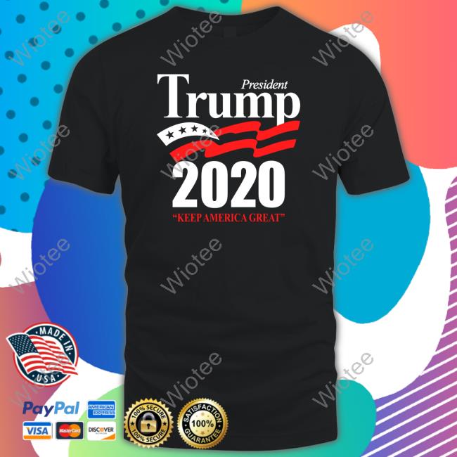 President Trump 2020 Keep America Great T-Shirt Newsmax