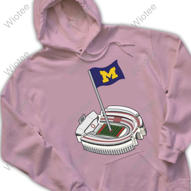 Britt Brianzivino Michigan Football Stadium The Shoe Hoodie Britt Brianzivino Michigan Football Stadium The Shoe Shirt