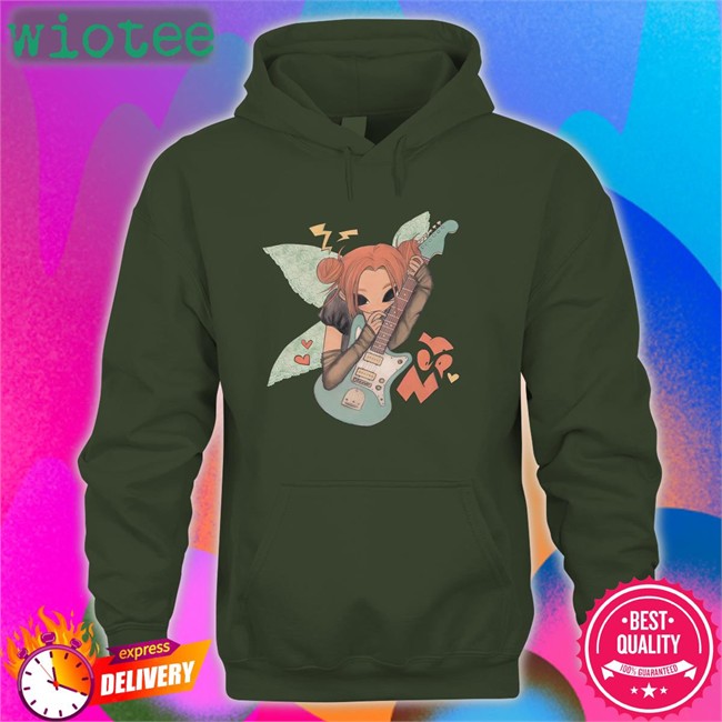 Zephanijong Guitar Tee Shirt Hatsune Mitski Guitar Long Sleeve Shirt