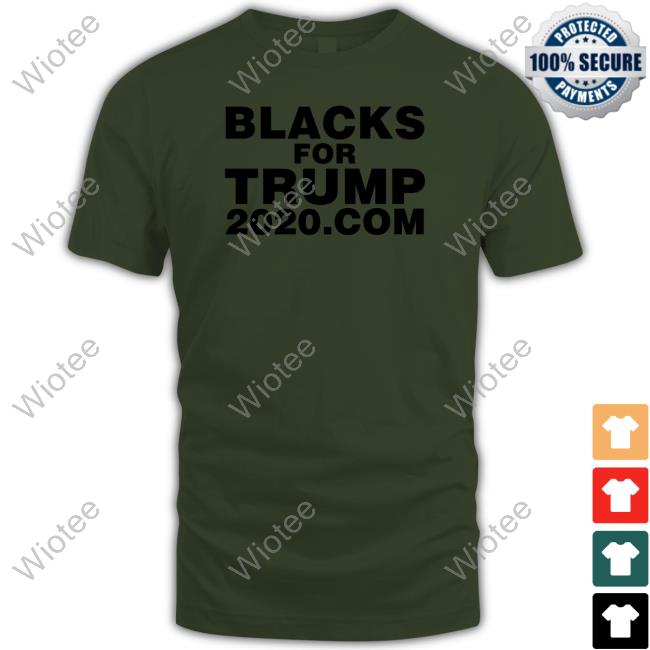 Black For Trump 2020.Com Shirt