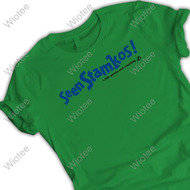 Tampa Bay Lightning Seen Stamkos 1000 Games And Counting T Shirt Tampabaysports Merch