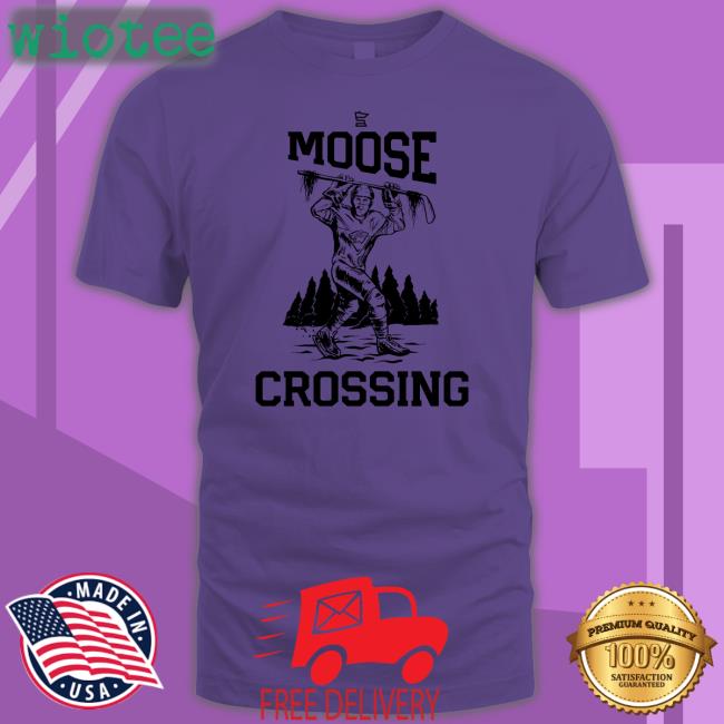 Minnesota Wild SotaStick Moose Crossing Shirt