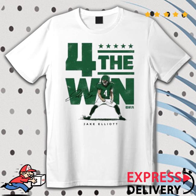 4 The Win Jake Elliott Win G T-Shirt 4 The Win Jake Elliott Win G Tee Shirt