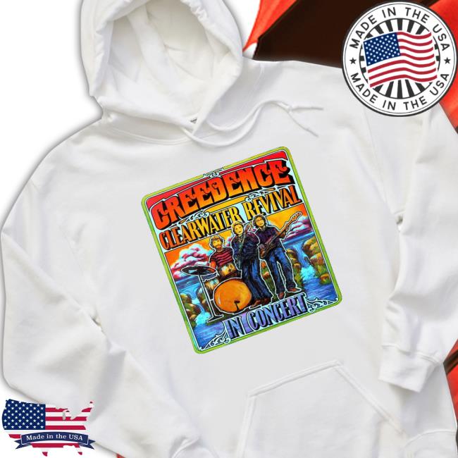 Official Creedence Clearwater Revival In Concert Premium Tee Creedence Clearwater Revival In Concert Premium Shirt