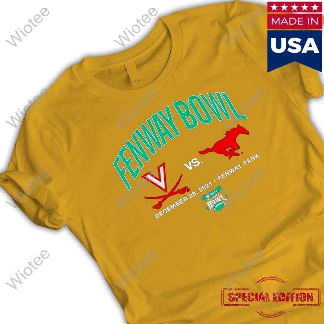 Official Virginia Cavaliers vs SMU Mustangs 2022 Fenway Bowl Dueling shirt Hooded Sweatshirt Virginia Cavaliers vs SMU Mustangs 2022 Fenway Bowl Dueling shirt Hooded Sweatshirt