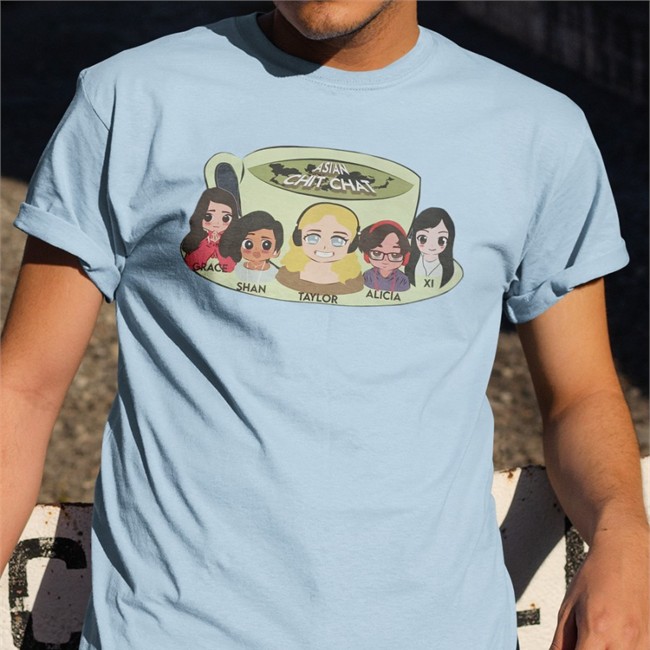 Childish Hambino AliciaCtheWorld Asian Chit Chat Shirt Switches Gwace Asian Chit Chat T Shirt