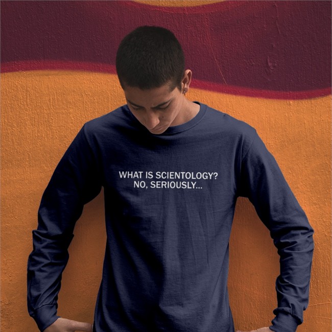 What Is Scientology No Seriously Hoodie Joyci Schecter What Is Scientology No Seriously Tee