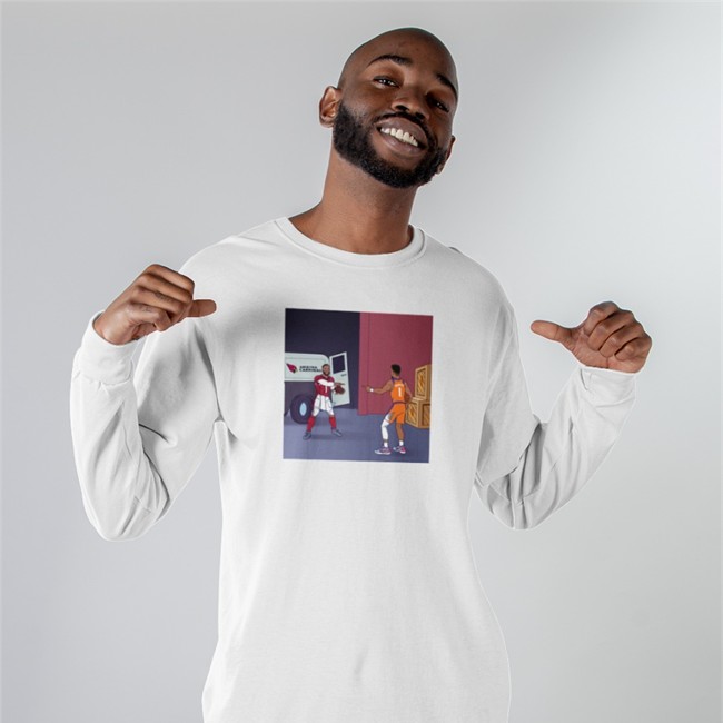 K1 Shake Hands Dbook Staying In The Valley Shirt Arizona Cardinals Devin Booker