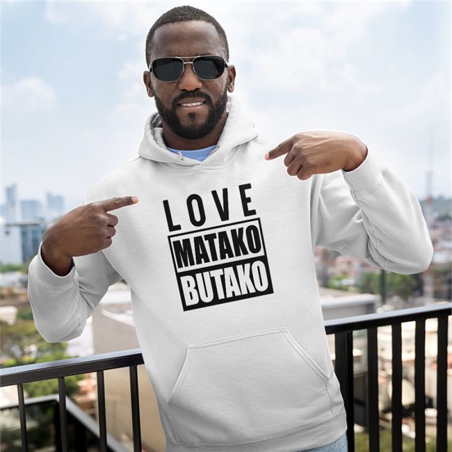 Sounds Of Sezibwa 4 Love Matako Butako Hoodie Andeleya Love Matako Butako Shirt White