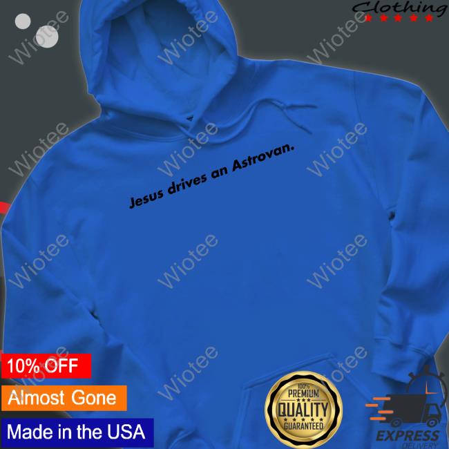 Jesus Drives An Astrovan Crewneck Sweatshirt