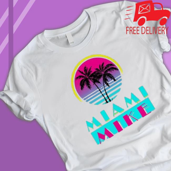 Vintage Beach Miami Mike Shirts Vintage Beach Miami Mike T-Shirt