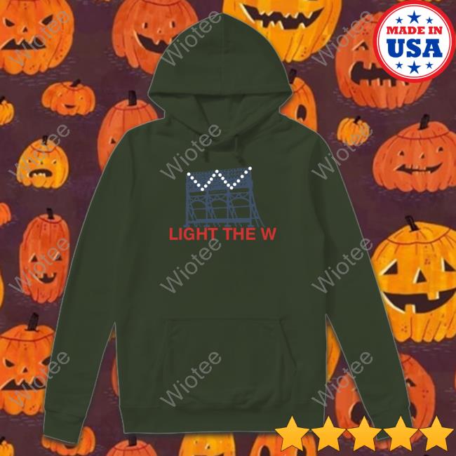 Obvious Shirts Merch Light The W T Shirts Chicago Cubs Official Light The W Shirt