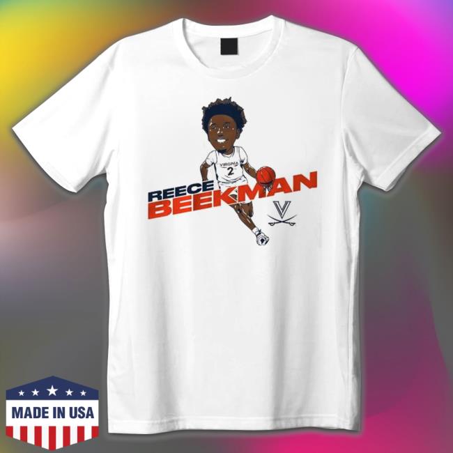 Virginia basketball reece beekman caricature Tee Shirt
