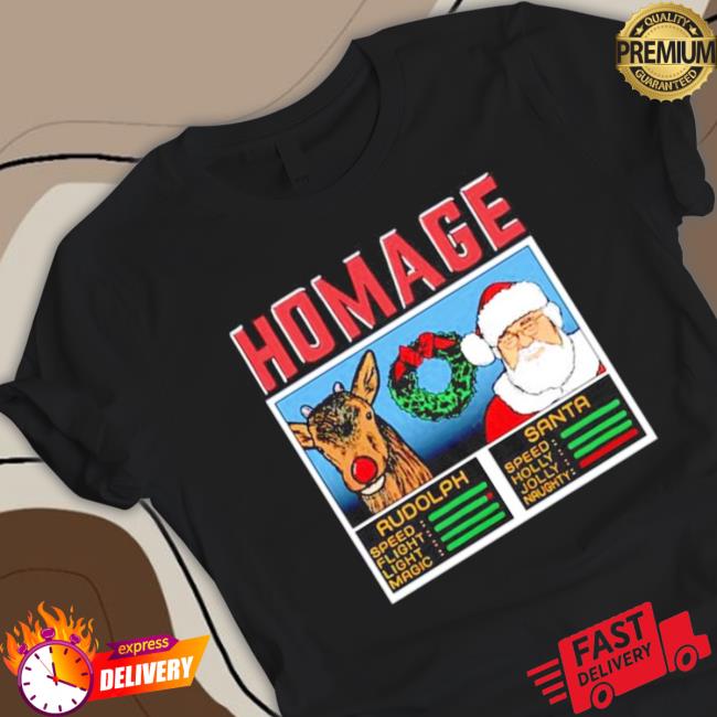 Christmas Jam Rudolph And Santa Long Sleeve Shirt