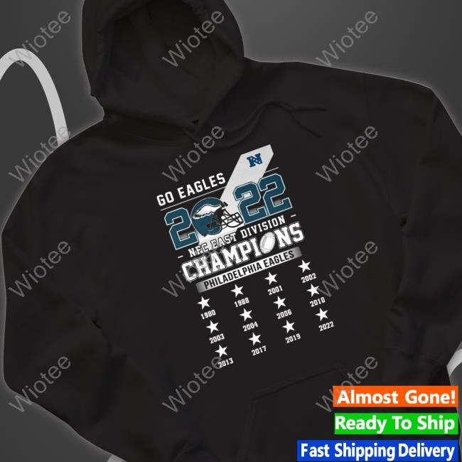 Go Eagles 2022 NFC East Division Champions Shirt