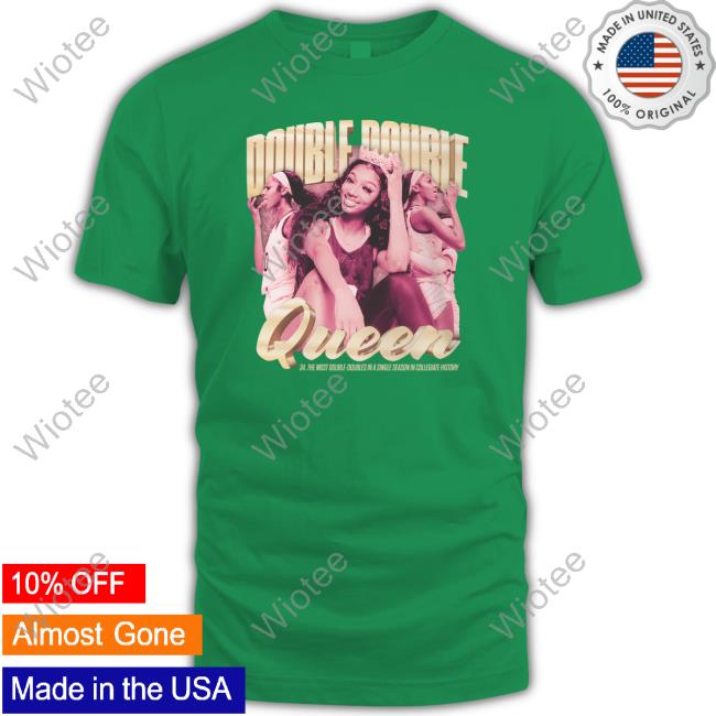 Angel Reese Double-Double Queen Crewneck Sweatshirt Angel Reese Double-Double Queen Sweatshirt