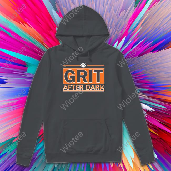 Official Clemson Athletics Grit After Dark Shirts Clemson Basketball Official Clemson Athletics Grit After Dark T Shirt Clemson Basketball