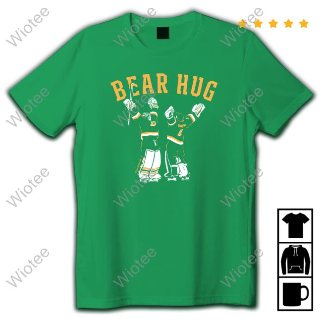 Chowdaheadz Bear Hug Boston Hockey Hoodie Chowdaheadz Bear Hug Boston Hockey Tee
