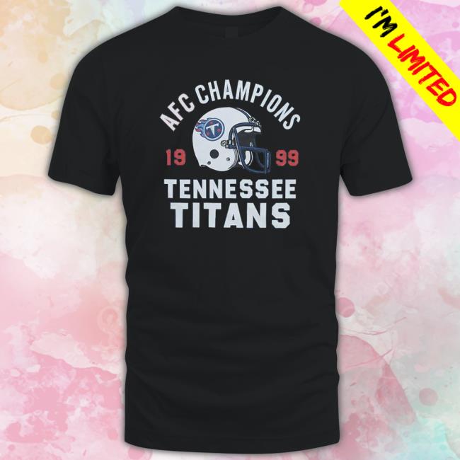 Tennessee Titans 1999 Afc Champions T-Shirt Tennessee Titans 1999 Afc Champions Classic Shirt
