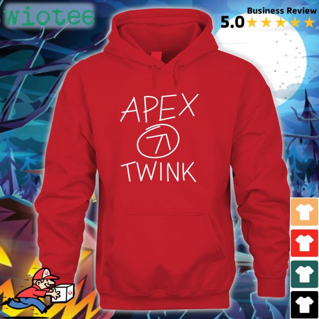 Hitsuji Goods Shop Apex Twink New Shirt Hitsuji Hitsuji Goods Shop Apex Twink Hooded Sweatshirt Hitsuji