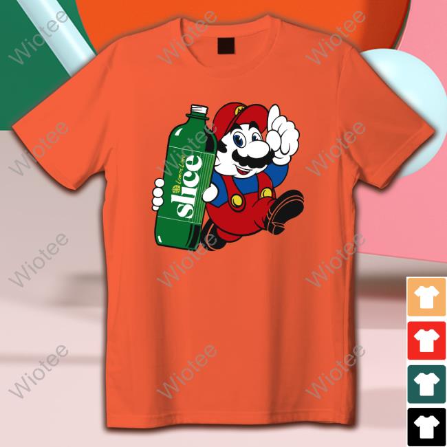 Lemon Lime Slice Super Mario Official Shirt White Lemon Lime Slice Super Mario TShirts VGArtAndTidbits