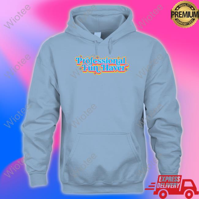 Dizzy Dyl Merch Professional Fun Haver Black Tee Dizzydyl Official Dizzy Dyl Merch Professional Fun Haver Black Hoodie