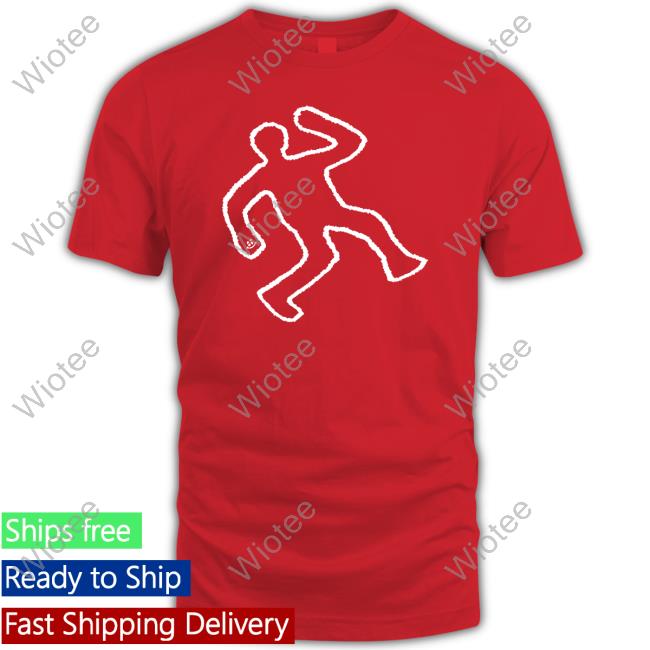 Ericdoa Chalk Outline Tee Shirt