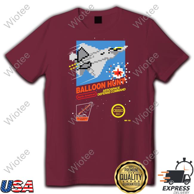 Official Norad’S Balloon Hunt North American Aerospace Defense Command Shirt