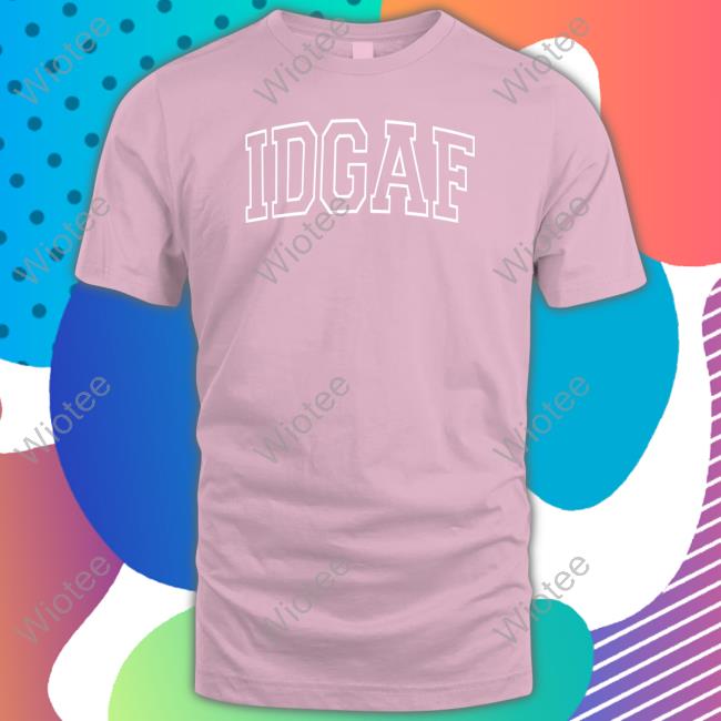 Sadie Crowell Merch Idgaf Black Hooded Sweatshirt Sadiecrowell