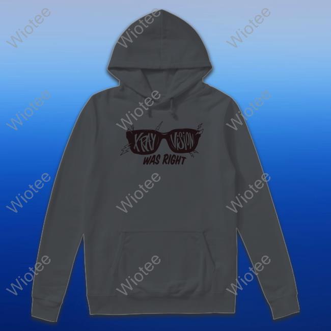 X-Ray Was Right Hooded Sweatshirt Crooked Media Merch X-Ray Was Right Hoodie