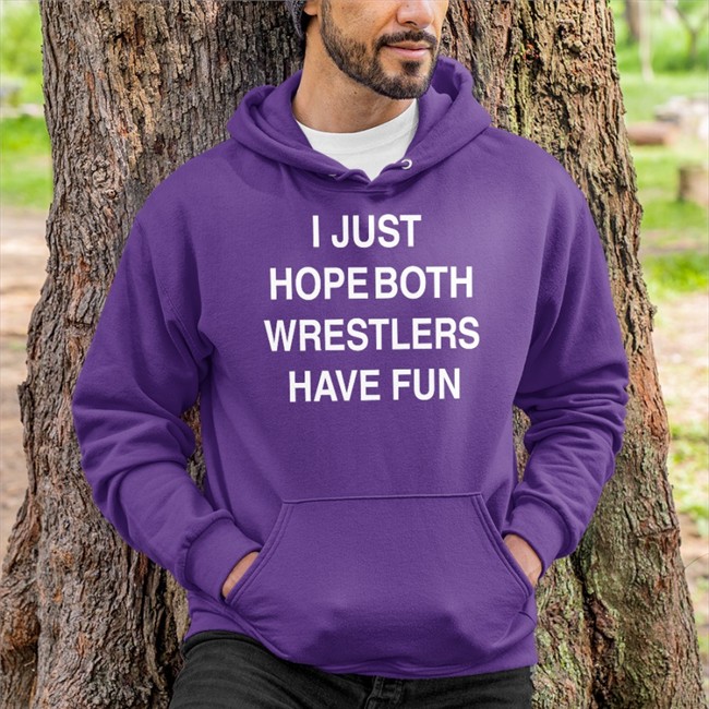 I Just Hope Both Wrestlers Have Fun Shirts Angie Twilight Palms Merch I Just Hope Both Wrestlers Have Fun Hoodie