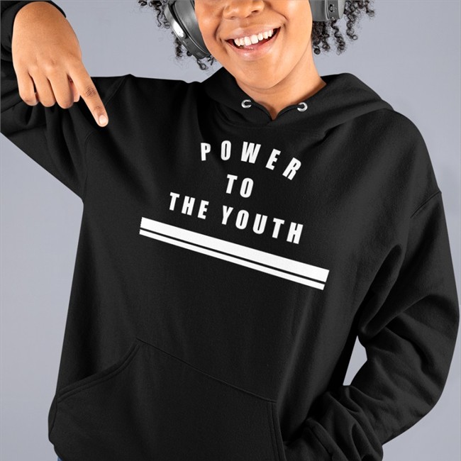 Power To The Youth T Shirt Diana Paul Chando