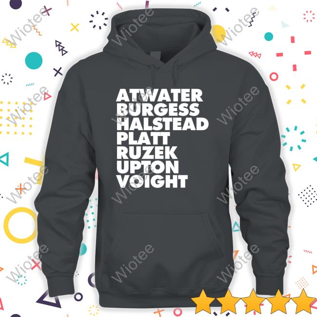 Atwater Burgess Halstead Platt Ruzek Upton Voight Long Sleeve T Shirt Laroyce Hawkins Atwater Burgess Halstead Platt Ruzek Upton Voight T Shirt