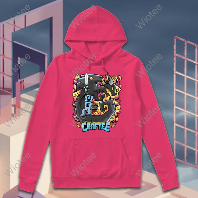 Official Craftee Merch Craftee And Dragon Sweatshirt Craftee And Dragon Shirt Blue