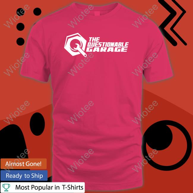 The Questionable Garage Crewneck Sweatshirt The Questionable Garage Logo Shirts