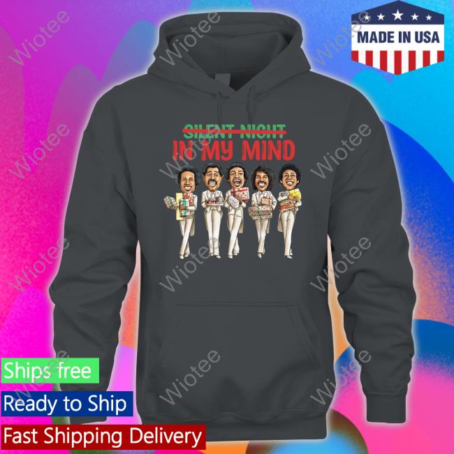 Silent Night In My Mind Christmas Shirt Funny
