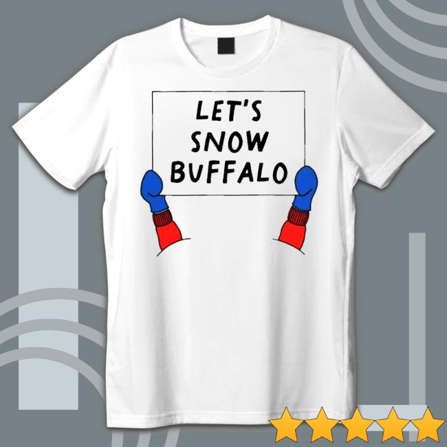 Let’s Snow Buffalo Long Sleeve T Shirt