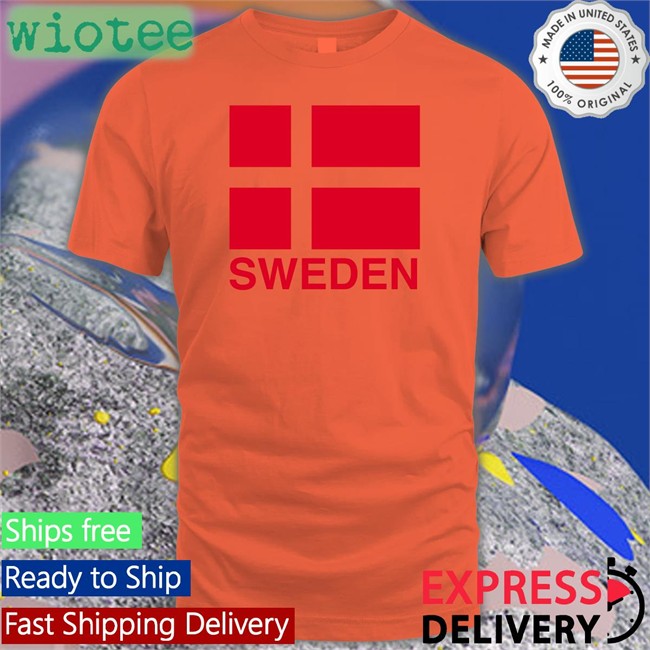 Hugleikur Sweden Shirt Smorgazm Shop Sweden T Shirt Dagsson
