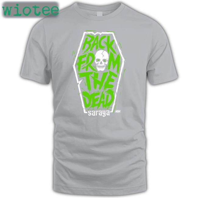 Aew Shop Saraya Back From The Dead Crewneck Sweatshirt Aew Shop Saraya Back From The Dead Crewneck Sweatshirt