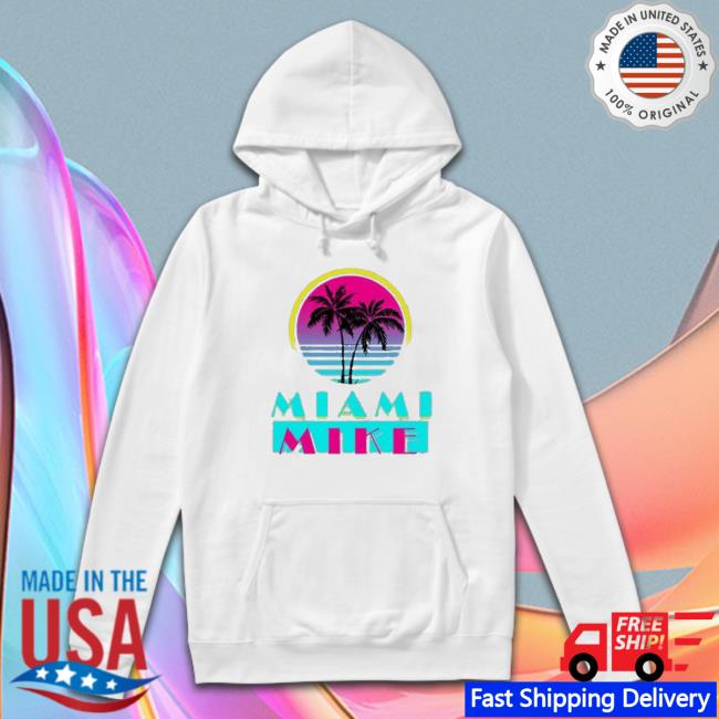 Vintage Beach Miami Mike Shirts Vintage Beach Miami Mike Long Sleeve Shirt