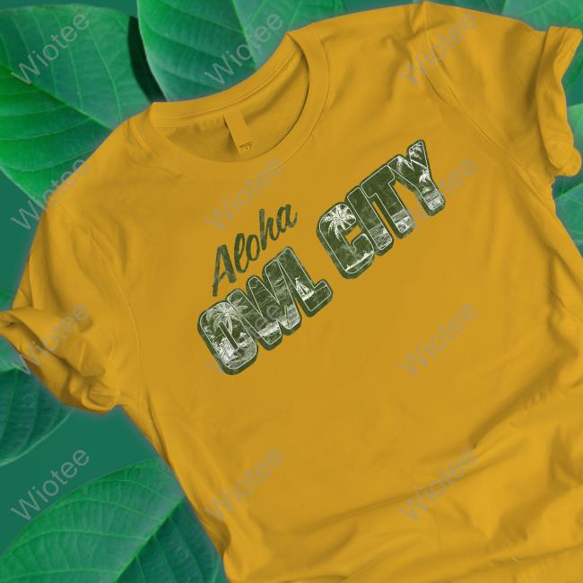 Official Owl City Merch Aloha Owl City T Shirt Coco Moon
