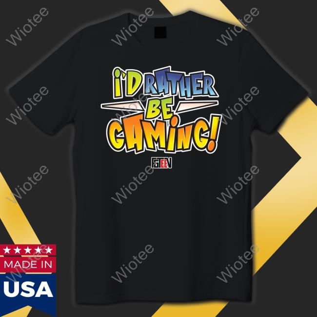 I'd Rather Be Gaming Long Sleeve Tee