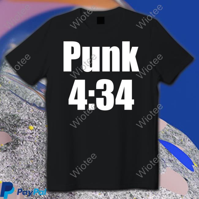 Official Punk 4:34 Shirt