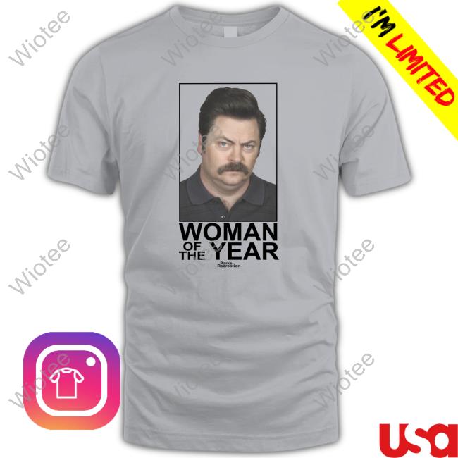 Weird Thrift Store Shirts Woman Of The Year Parks And Recreation Shirt Strangethrift