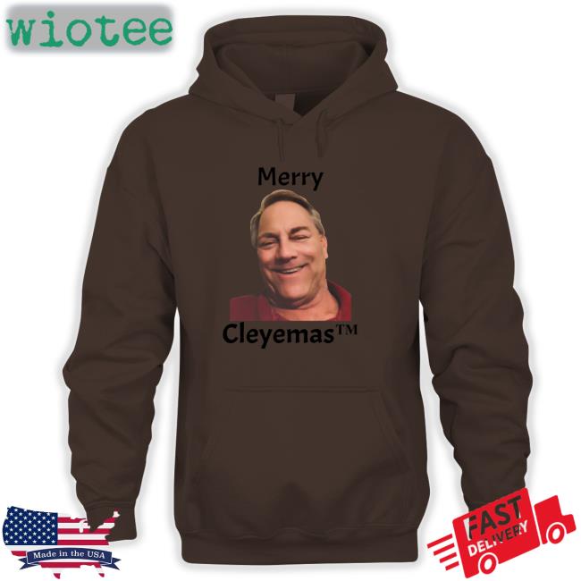 Rodger Cleye Merch Merry Cleyemas™ Christmas Hooded Sweatshirt
